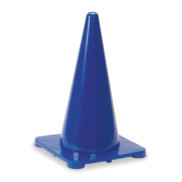Everrich Industries Cones, Plastic, 15 in Height, Blue EVB-0017-5 - main